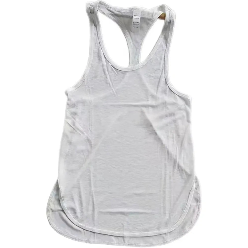 Women's Quick Dry Mesh Yoga Vest – Breathable Loose Gym Top Yoga Tank Top Nixie