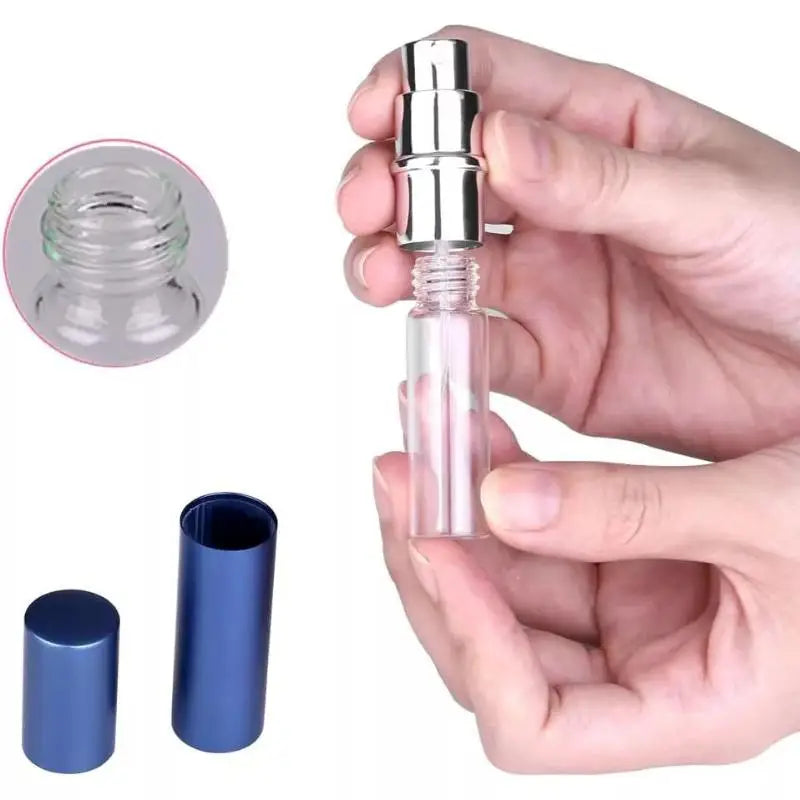 Portable Aluminum Refillable Perfume Atomizer 5ml – Travel Spray Perfume Atomizer Nixie