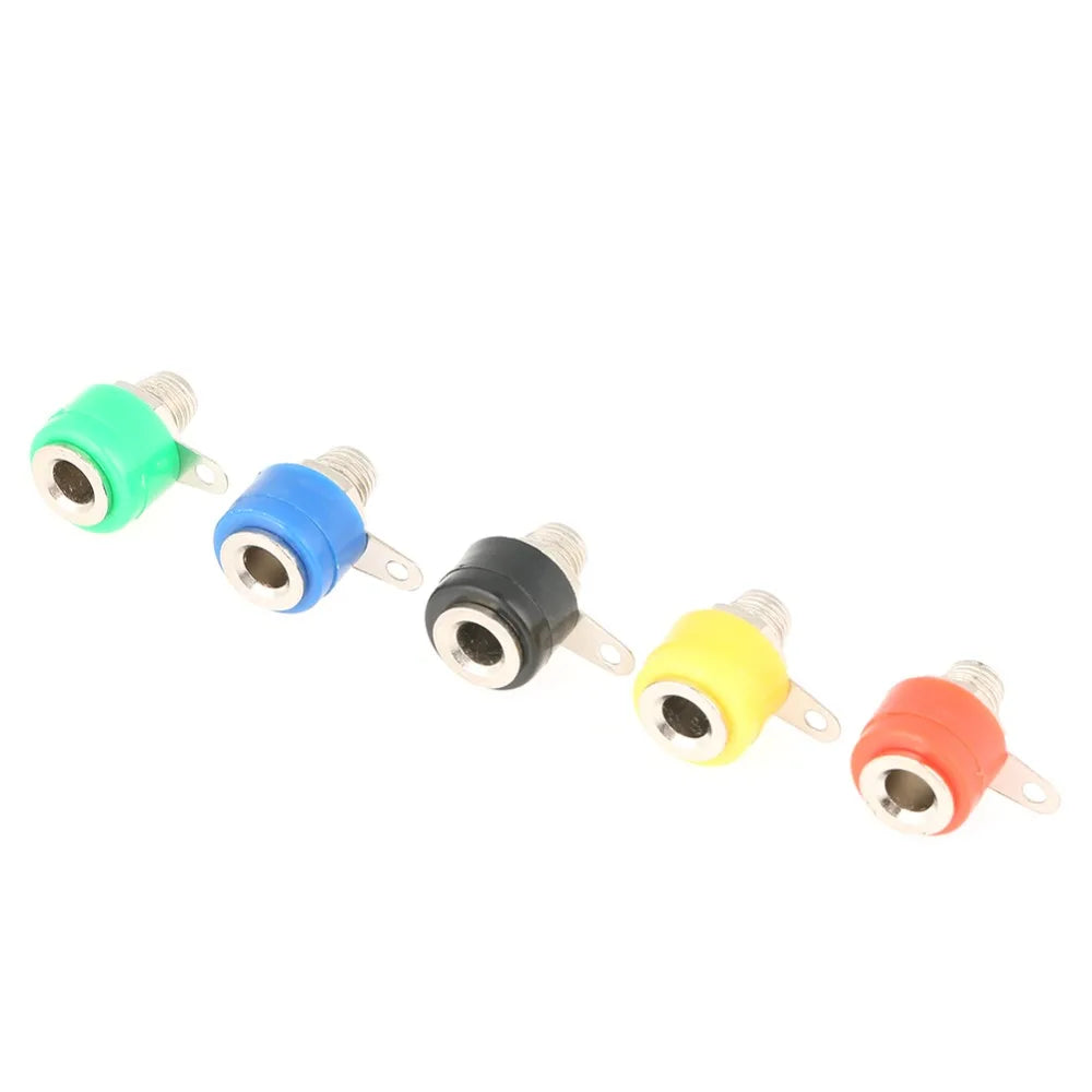 20Pcs 4mm Banana Jack Sockets ABS Insulated Speaker Terminals Banana Jack Terminal Nixie