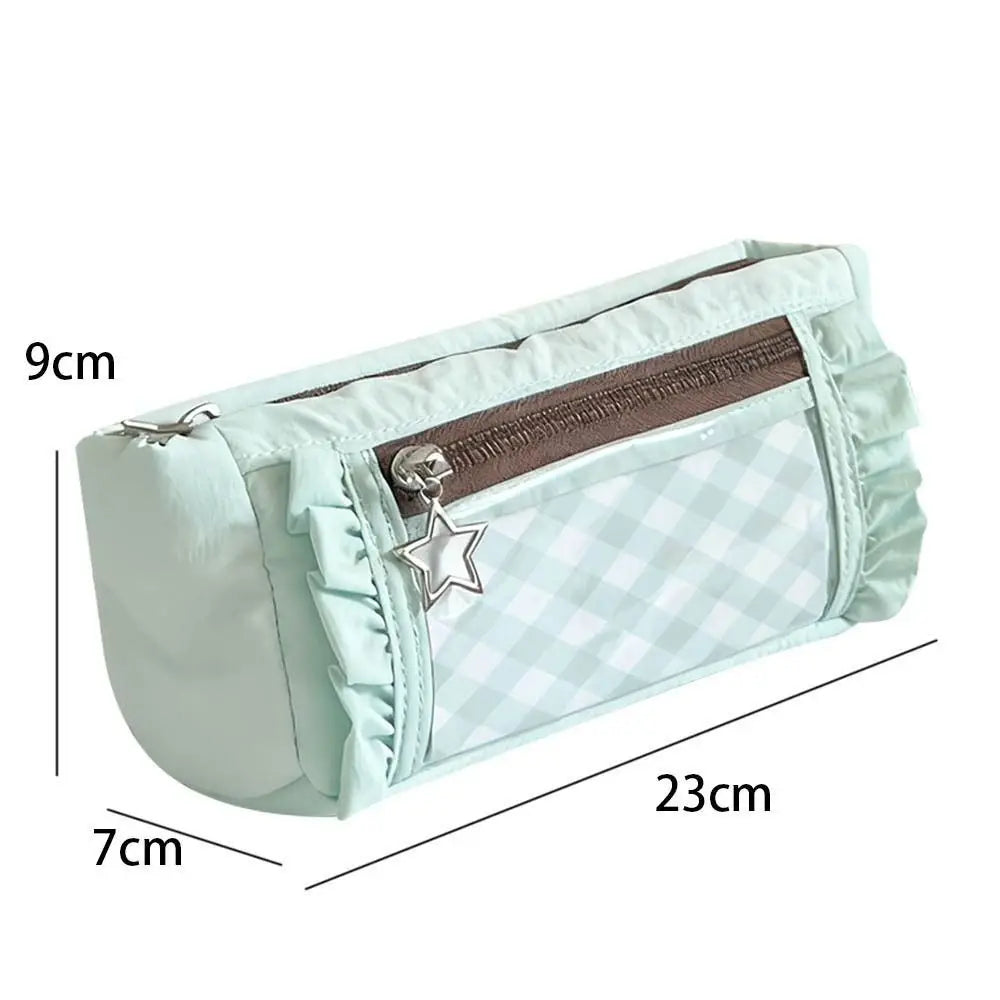 Large Transparent Pencil Case Multi-Functional Pen Bag Organizer Pencil Case Nixie