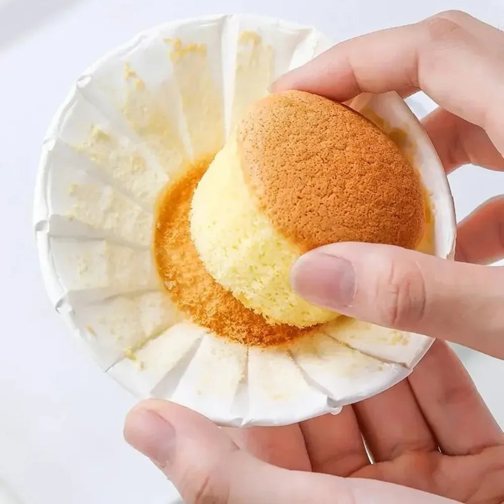 Muffin Cup Paper Trays – High-Temp Oil Paper Baking Cups Muffin Baking Cups Nixie