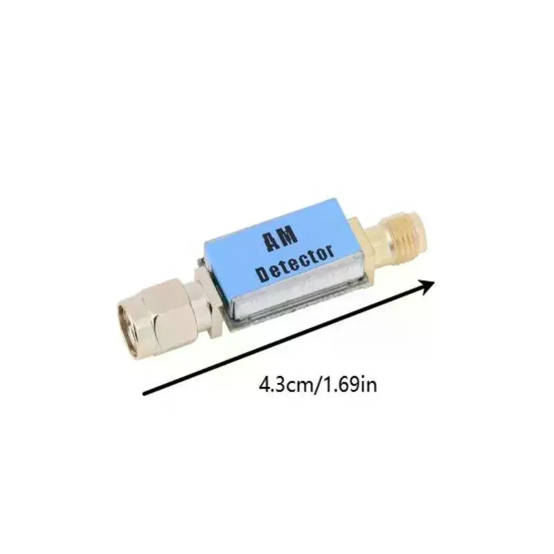 RF AM Envelope Detector 0.1MHz–6GHz Double Voltage Module RF Detector Module Nixie