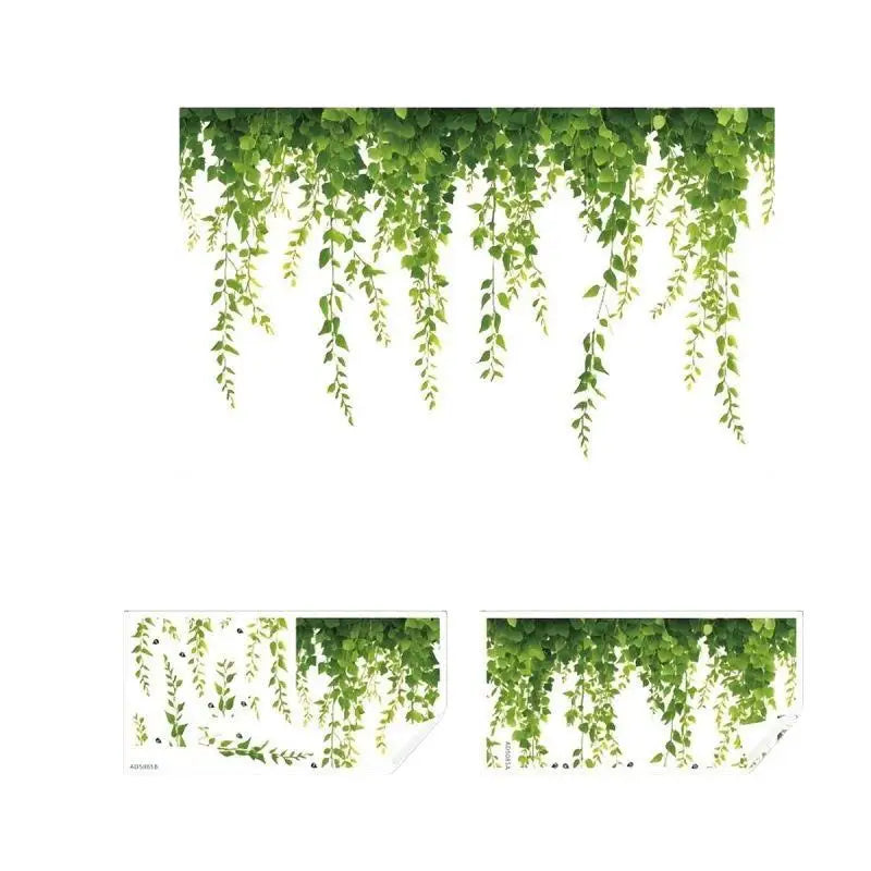 Artificial Ivy Vine Strip – Realistic Faux PVC Green Leaf Decor Artificial Vine Decor Nixie