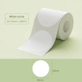 Niimbot B1/B21 Mini Thermal Label Maker – Waterproof Sticker Thermal Label Maker Nixie 5050-Round-White
