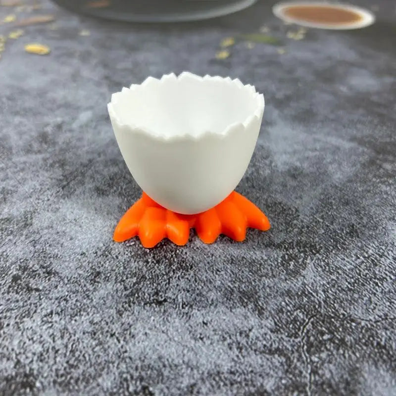 Chicken Egg Cup Holder Stand for Kids Breakfast | Fun Design Egg Cup Holder Nixie