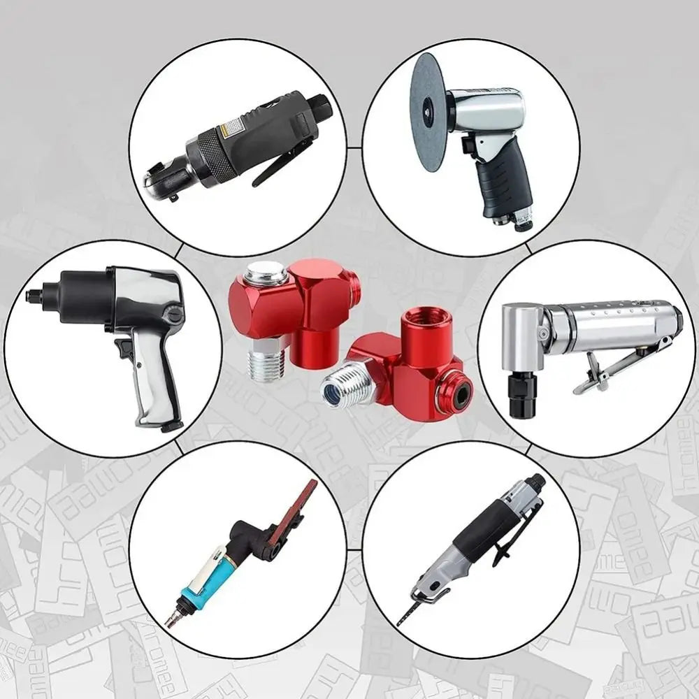 360° Swivel Air Hose Connector 1/4" NPT Fitting 150PSI Pneumatic Swivel Fitting Nixie