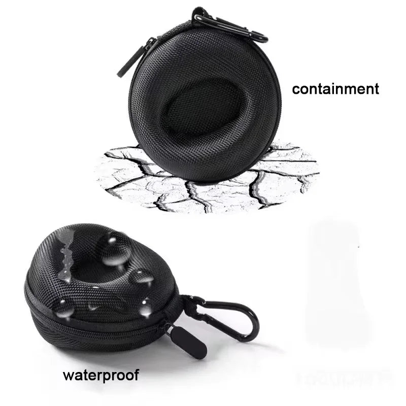 Portable EVA Single Watch Travel Case – Waterproof Zippered Box
