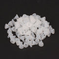 50pcs Silicone Shower Head Nozzle Replacements – 4mm Spray Parts Shower Nozzle Replacement Nixie Transparent