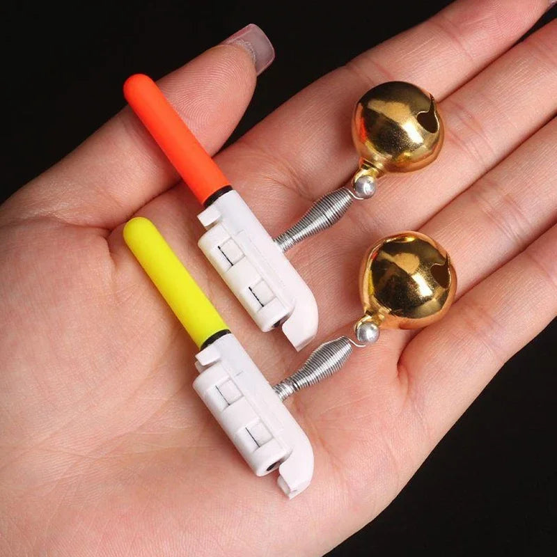 5Pcs LED Fishing Bite Alarm Light Stick Rod Bell CR425 Fishing Bite Alarm Nixie