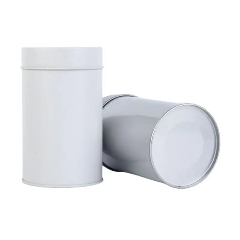 Double Lid Iron Tea Canister – 530ml Food-Safe Metal Tin