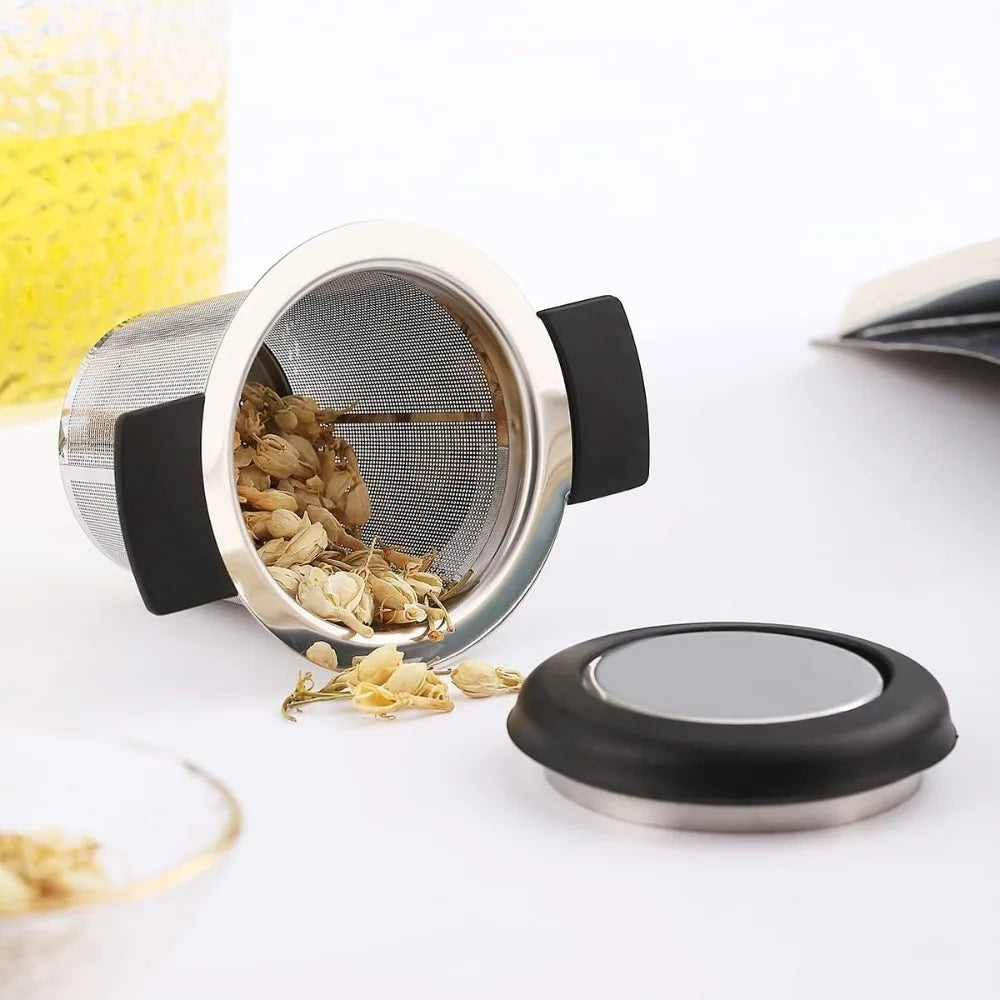 Stainless Steel Loose Leaf Teapot with Fine Mesh Filter & Lid Stainless Steel Teapot Nixie