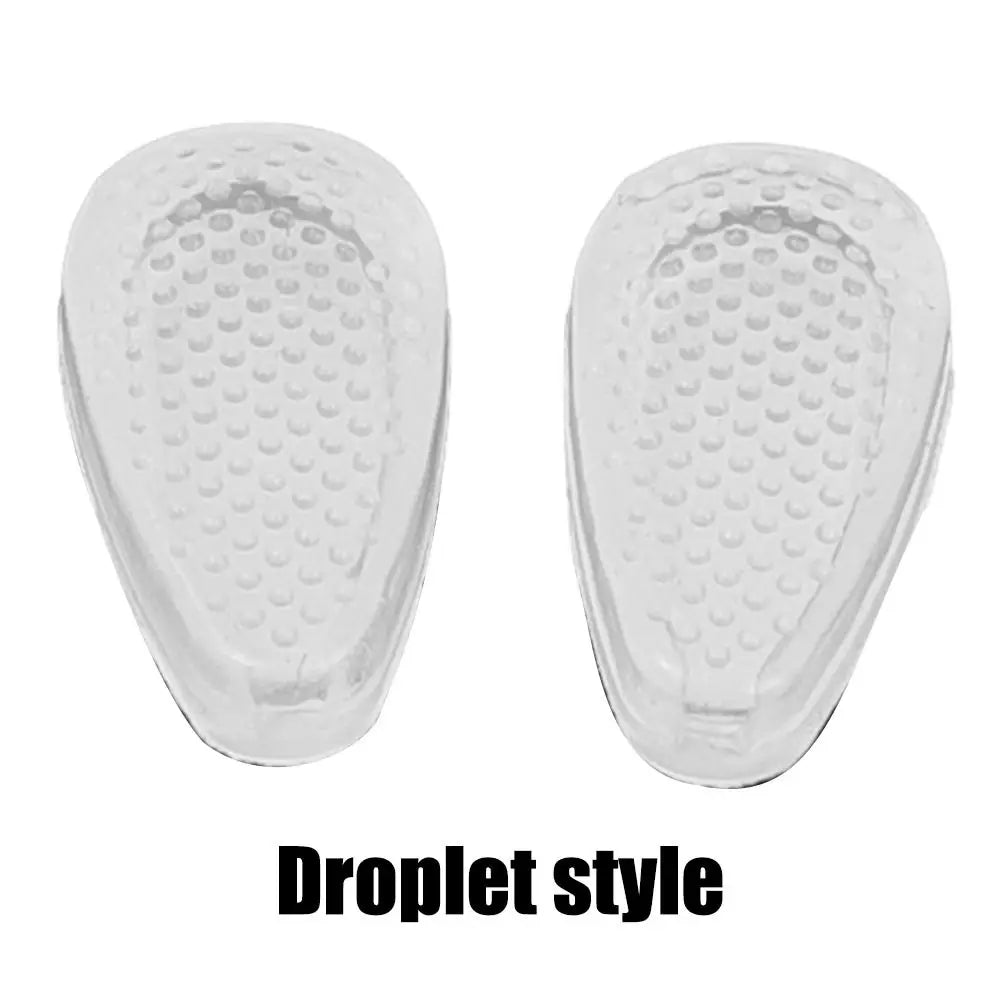 10 Pairs Silicone Glasses Nose Pads – Anti-Slip Adhesive Support Eyewear Nose Pads Nixie Droplet Style-White