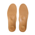 Orthopedic Leather Insoles for Flat Feet – Unisex Arch Support Orthotic Shoe Insoles Nixie Coffee 37-38