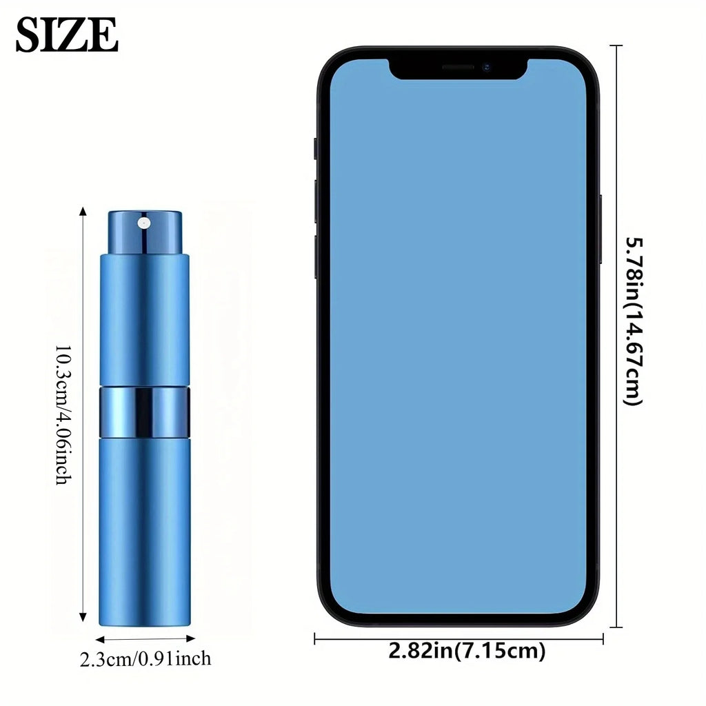 Mini Perfume Atomizer 8ml Refillable Travel Spray Bottle Perfume Atomizer Nixie