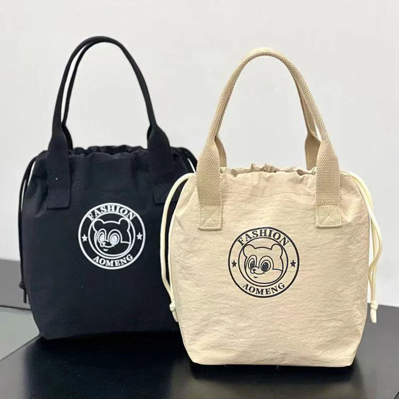 Cute Bear Insulated Lunch Bag – Large Capacity & Waterproof