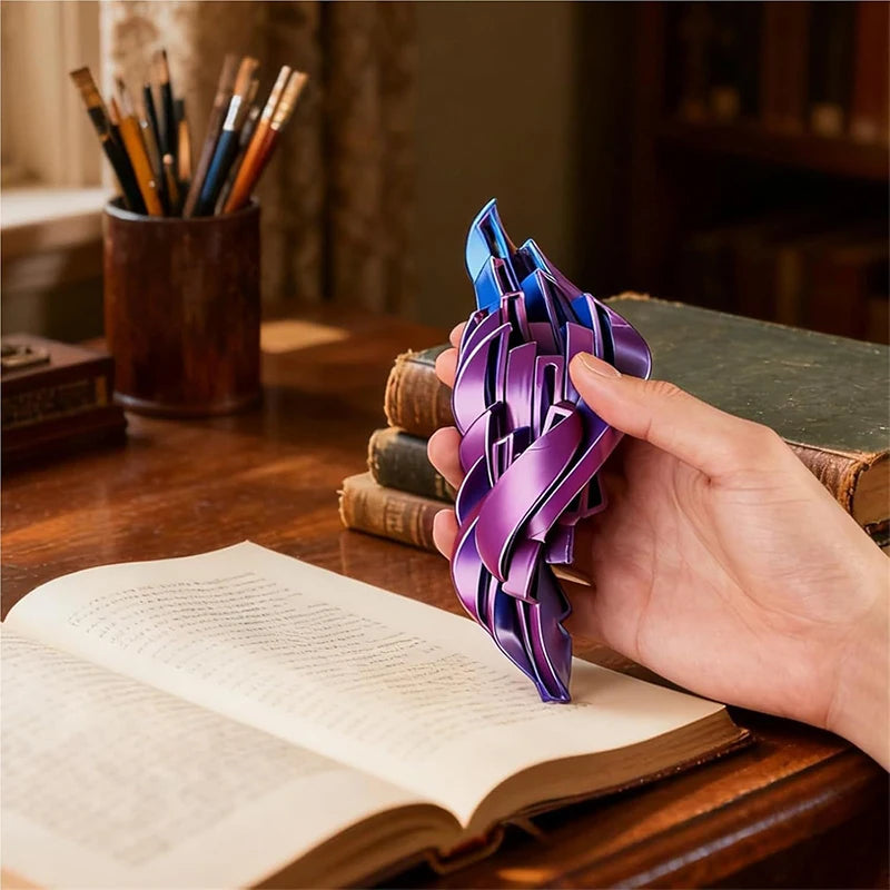 3D Printed Twistsphere Fidget Ball – Rotating Gear Flow Toy Fidget Toy Nixie