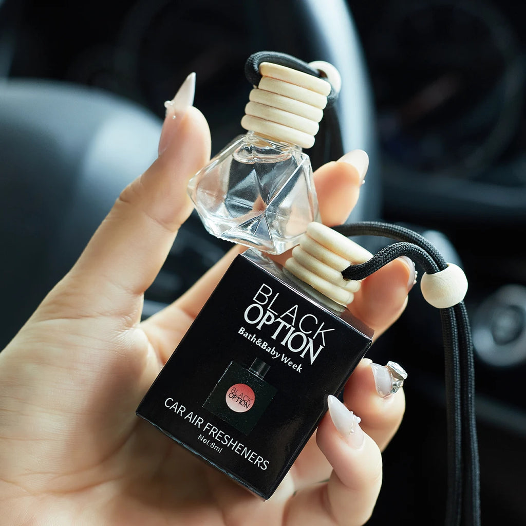 Car Air Freshener Rope Fragrance – Long-Lasting Glass Perfume Car Air Freshener Nixie
