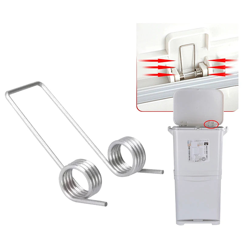 10PCS 1mm Double Torsion Spring – Flip-Top Garbage Can Lid Part