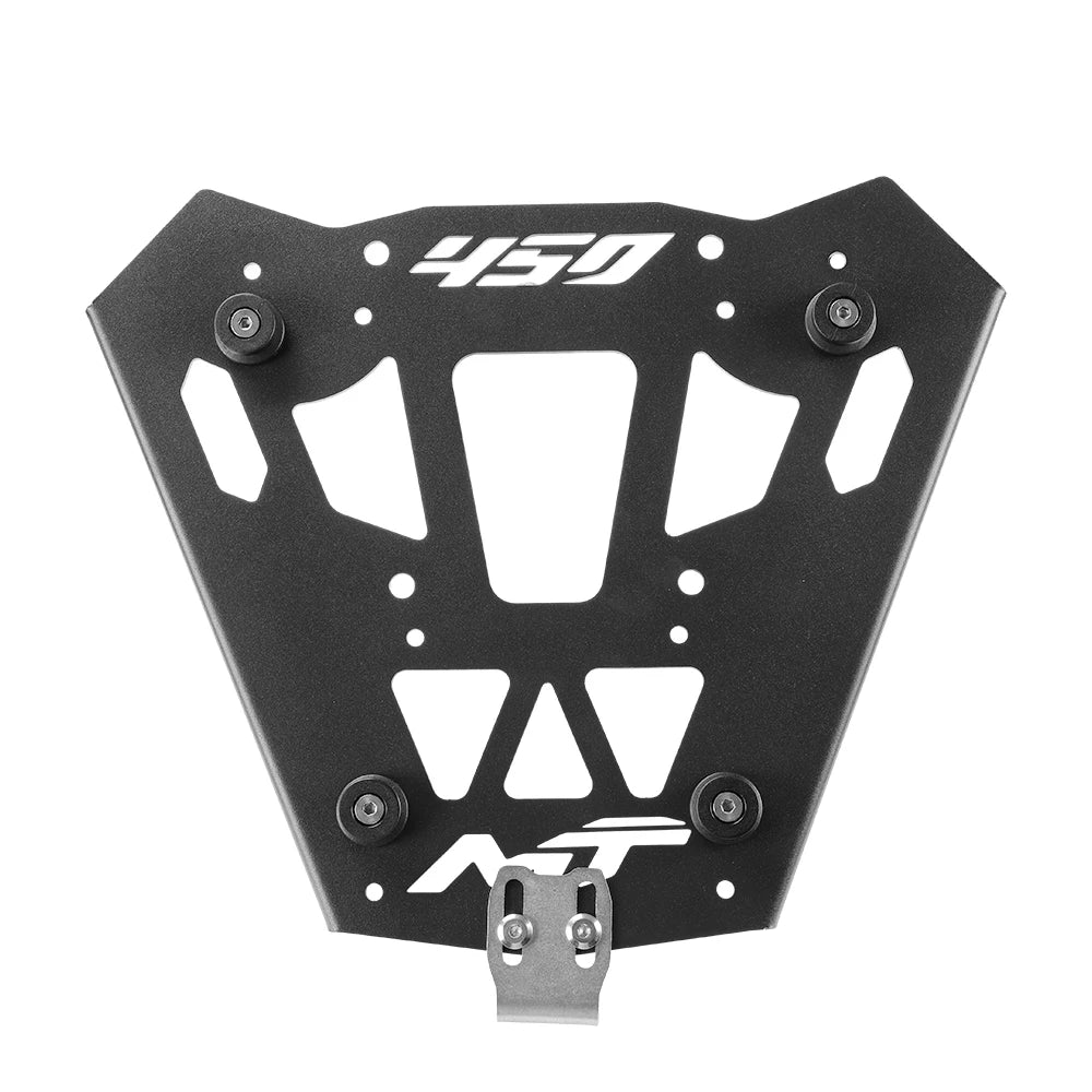 CFMOTO 450MT Aluminum Rear Rack Luggage Carrier Bracket 2024–2026 Motorcycle Luggage Rack Nixie black