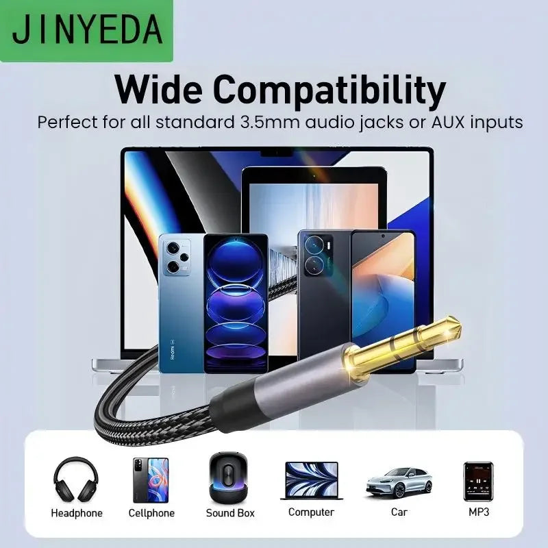 3.5mm Male to Male Aux Audio Cable 3M | Universal Jack Cord Aux Audio Cable Nixie