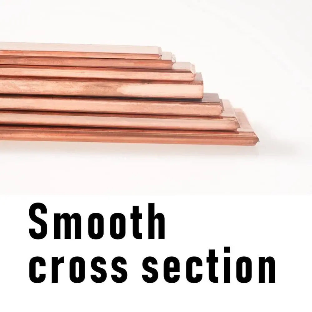 T2 Pure Copper Flat Bar 2/3mm x 200mm | 99.9% DIY Stock
