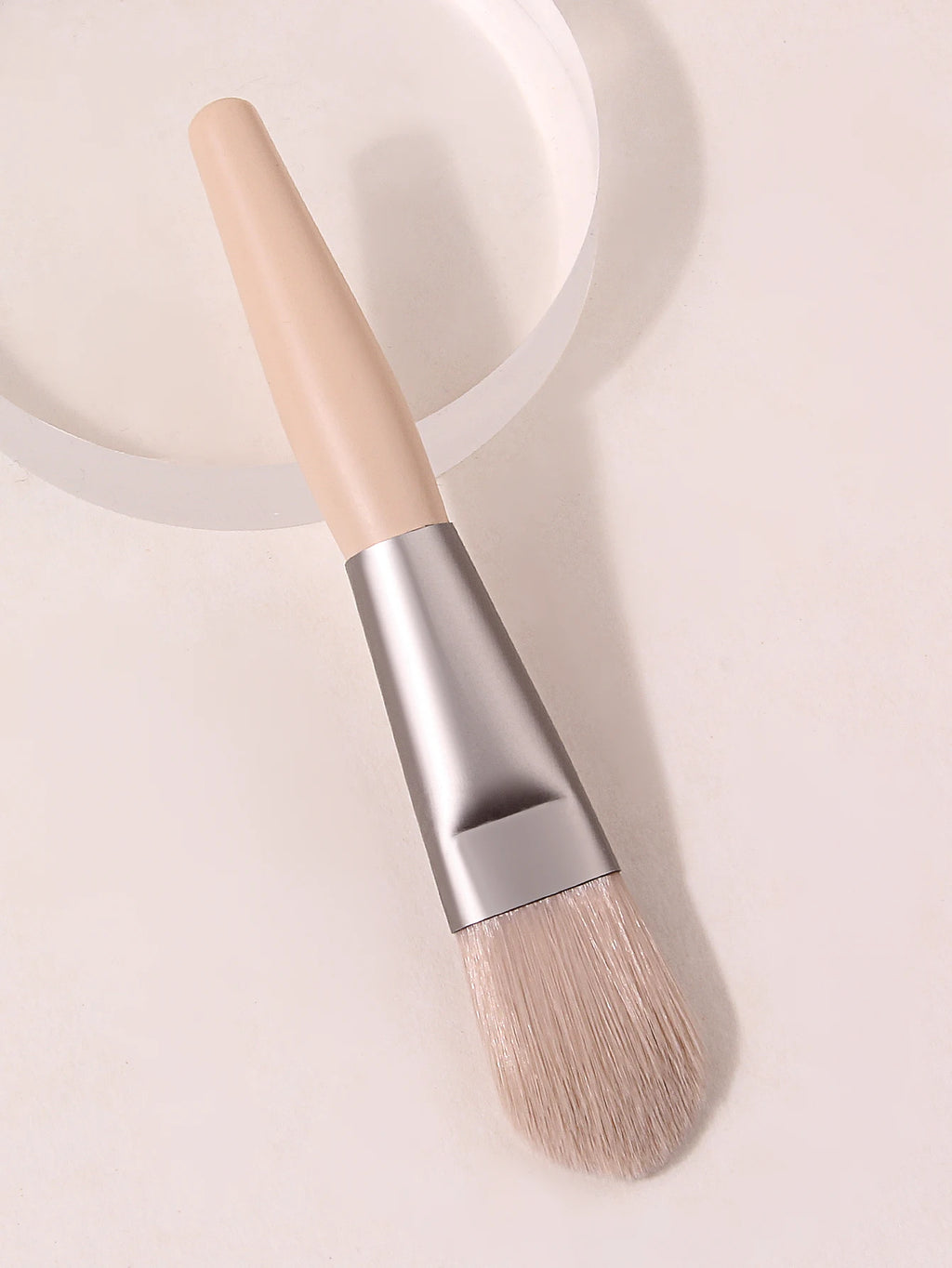 Nixie Premium Foundation Concealer Contour Brush – Wool Fiber Makeup Brush Nixie