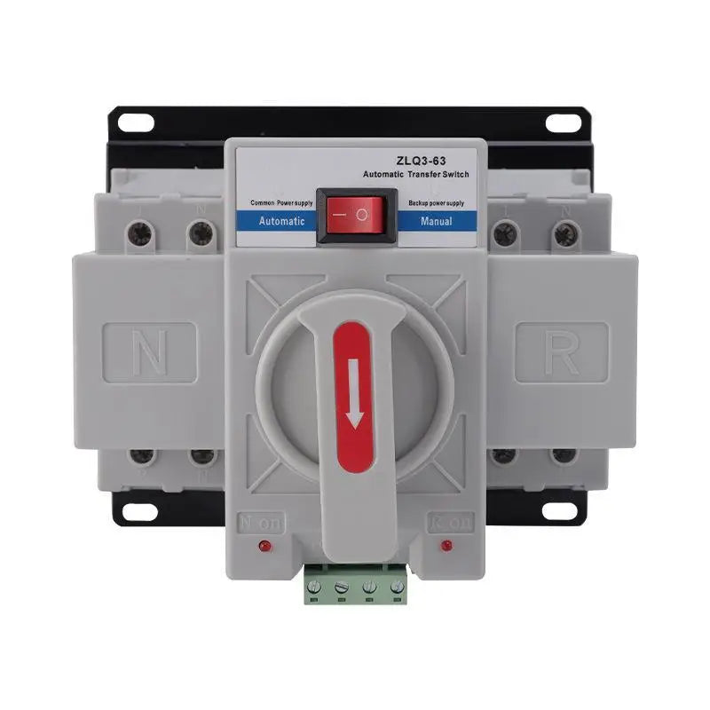 2P 63A 220V Dual Power Automatic Transfer Switch ATS Transfer Switch Nixie