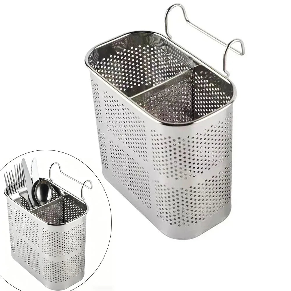 Stainless Steel Utensil Drying Basket & Chopstick Rack Utensil Drying Rack Nixie