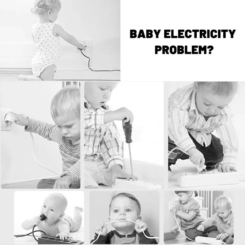 10-Pack Baby Safety Outlet Covers – Childproof Socket Protectors Baby Safety Cover Nixie