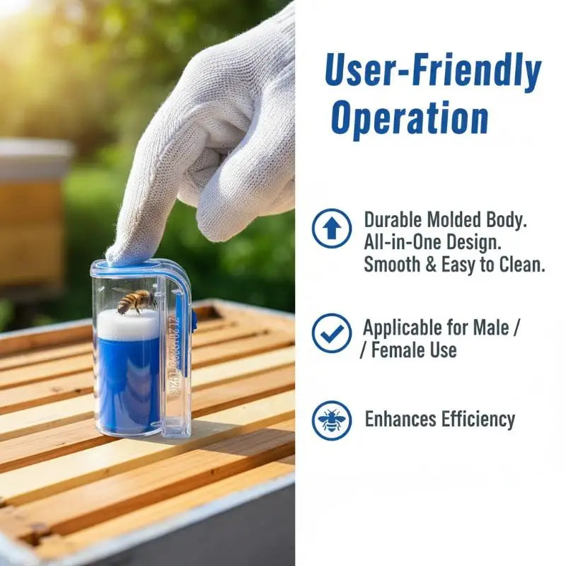 Queen Bee Marking Bottle & Catcher Cage | Beekeeping Tool Beekeeping Marking Tool Nixie