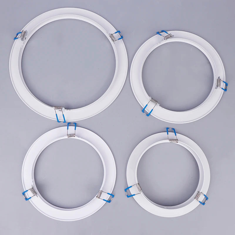 White LED Downlight Adapter Rings – Hole Enlarger & Spotlight Frames