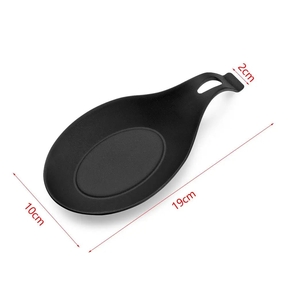 Silicone Spoon Rest & Utensil Holder – Heat Resistant Stove Organizer Spoon Rest Nixie