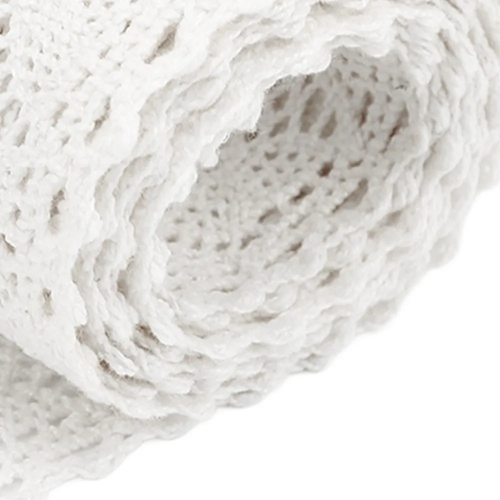 10 Yards Cotton Lace Ribbon Trim – Vintage Hollow DIY Sewing Lace Ribbon Trim Nixie