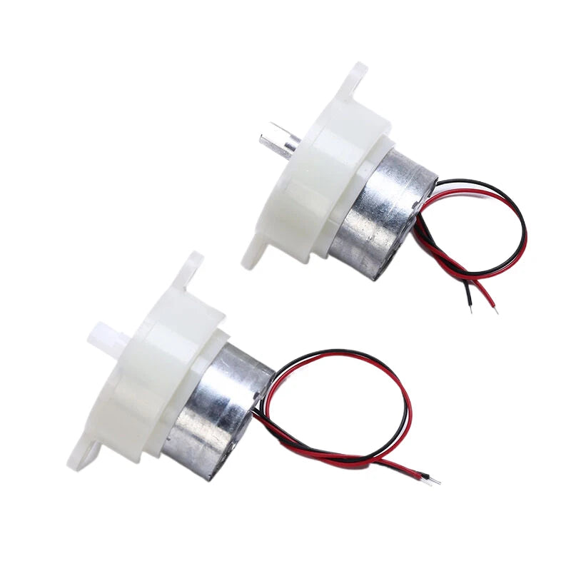 DC 3V–7.4V 12RPM Mini 300 Gear Reduction Motor 32mm DIY DC Gear Motor Nixie 1pcs