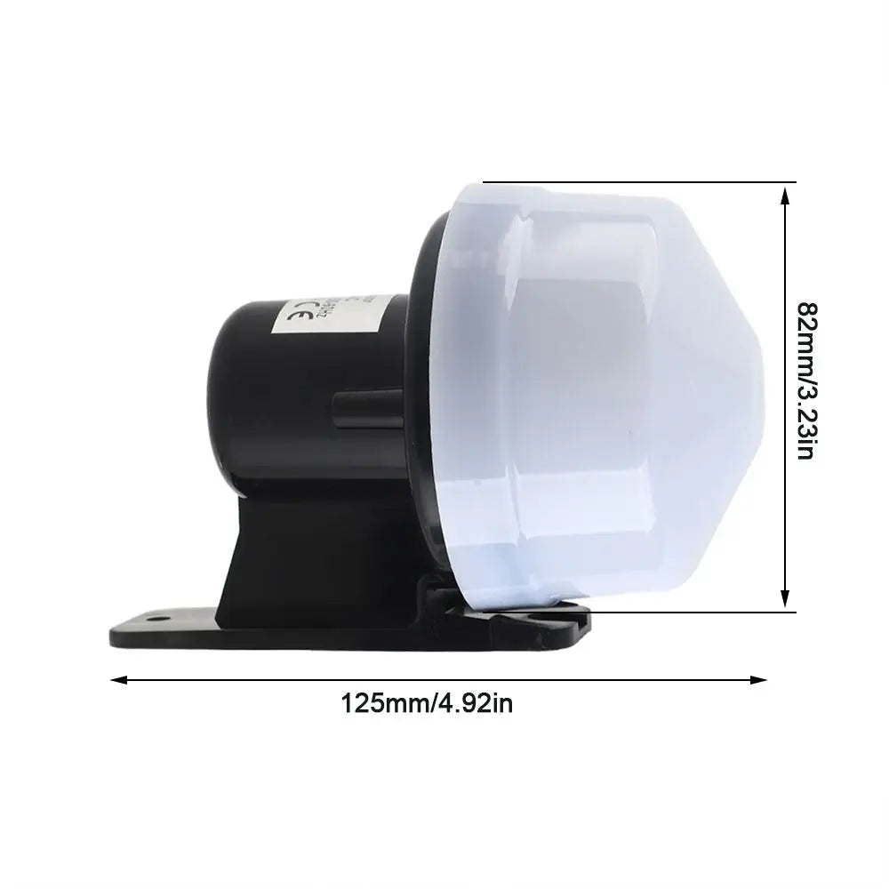 Weatherproof Photocell Light Control Switch – Outdoor Dusk to Dawn Photocell Light Switch Nixie