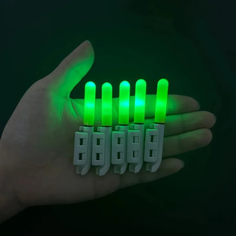 LED Fishing Rod Tip Lights CR425 Waterproof Night Fishing 3/5 Pack Fishing Rod Light Nixie