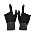 Breathable Two-Finger Gaming Gloves – Touchscreen Fingertip Sleeves Gaming Finger Sleeves Nixie Black