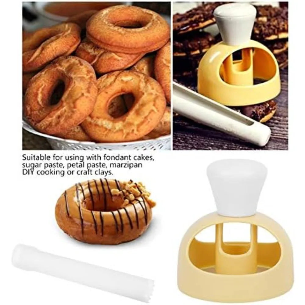 DIY Doughnut Cutter & Mold – Cookie Press Baking Tool