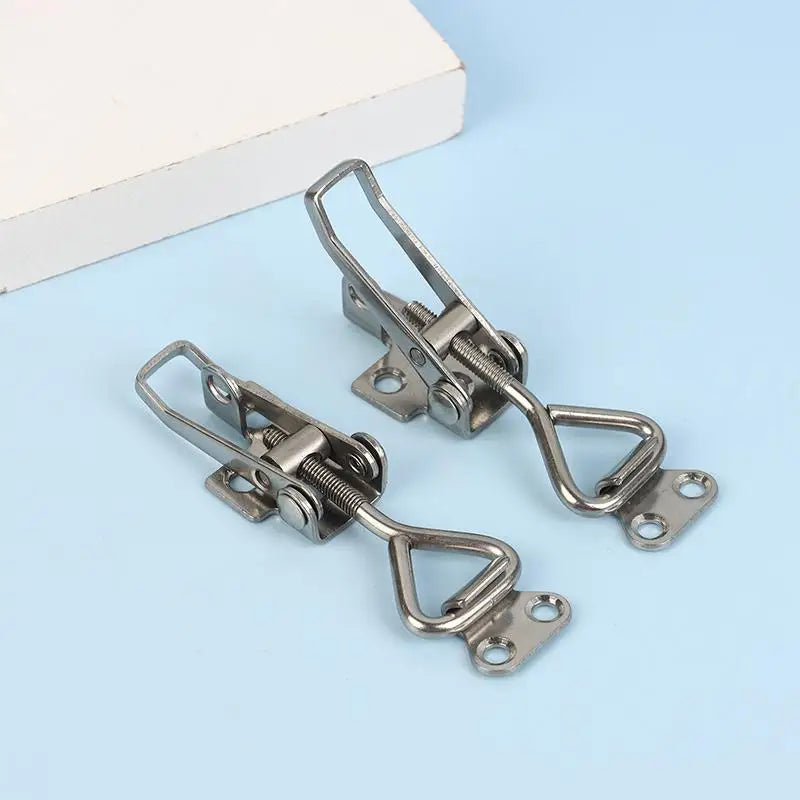 304 Stainless Steel Marine Deck Hasp Lock Latch Clamp Fastener Marine Hasp Latch Nixie