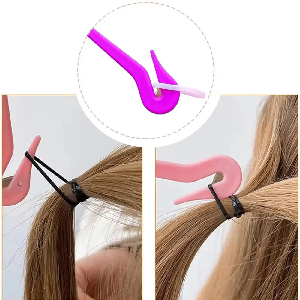 5-Pack Hair Elastic Band Cutter – Safe Easy Ponytail Remover Hair Accessory Tool Nixie