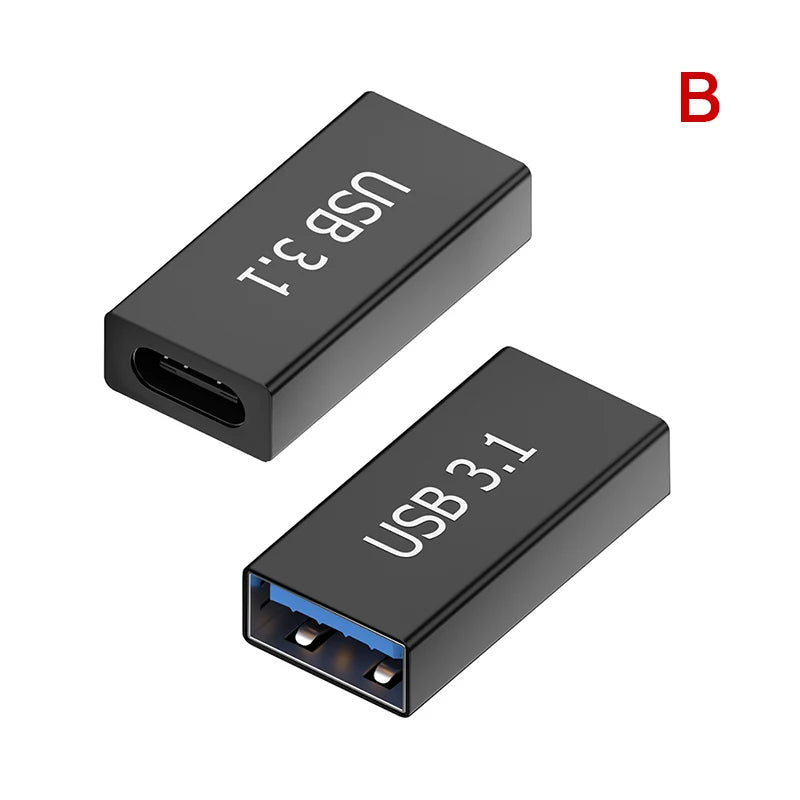 USB 3.1 to USB-C Female Coupler Adapter – Super Speed