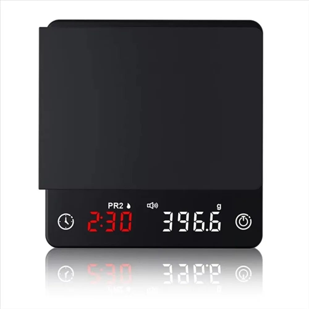 Mini Digital Coffee Scale 2kg, 0.1g Accuracy & Timer