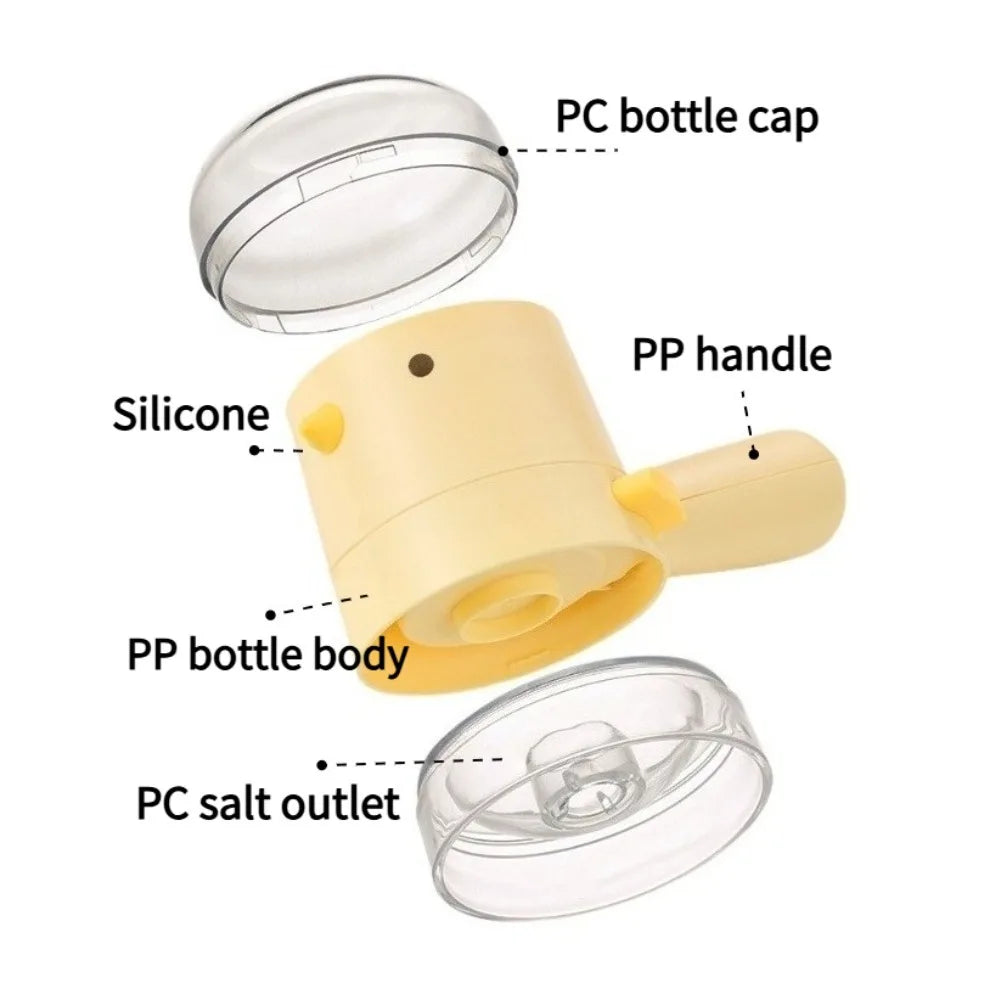 Bird-Shaped Press Salt Dispenser – Quantitative Seasoning Bottle Salt Dispenser Nixie