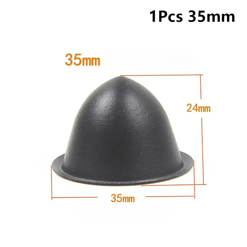 Speaker Dust Caps 35–50mm PP Coned Covers – 1 or 4 Pcs