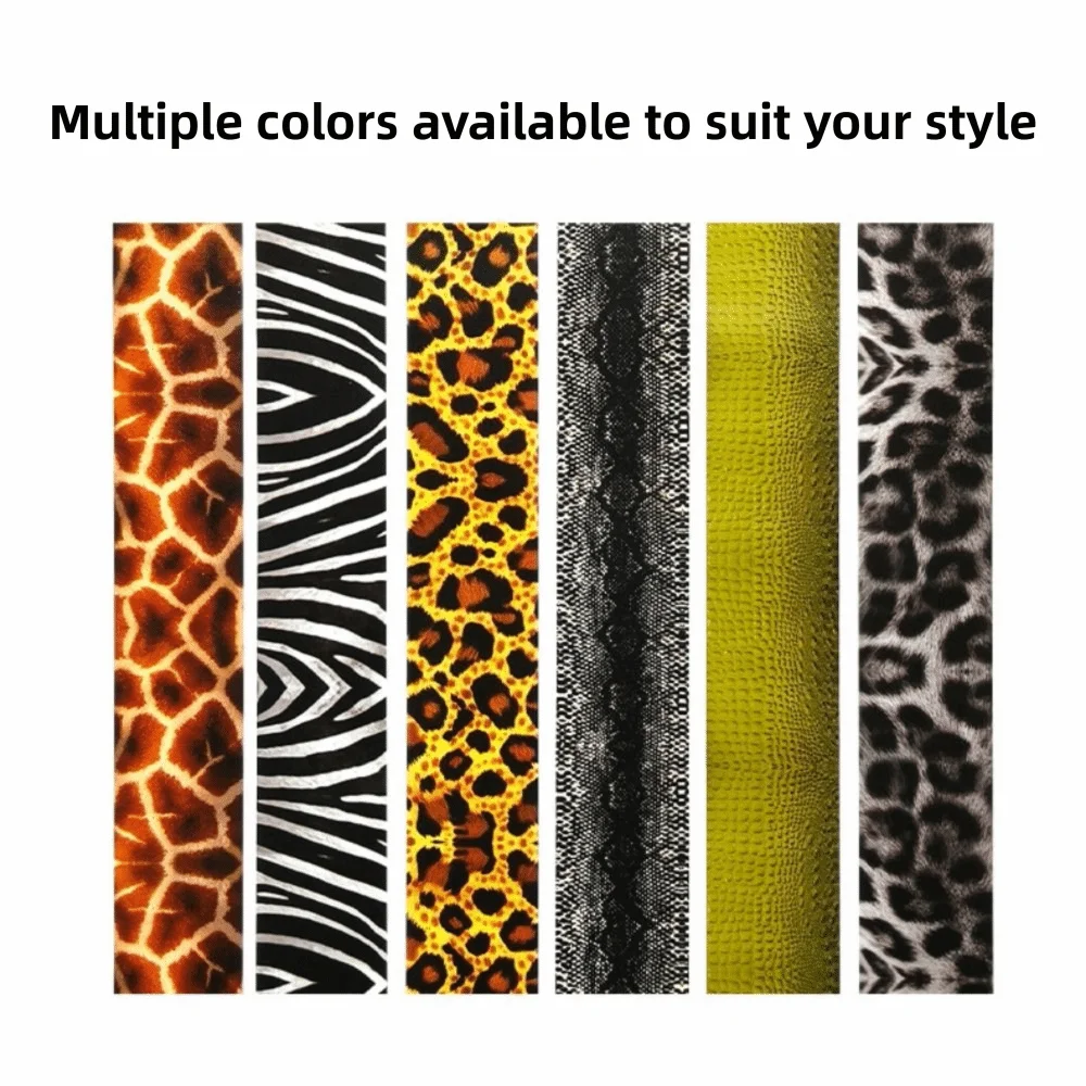Animal Print Pickleball Paddle Edge Guard Tape | TPU Scratch-Proof Paddle Edge Guard Nixie