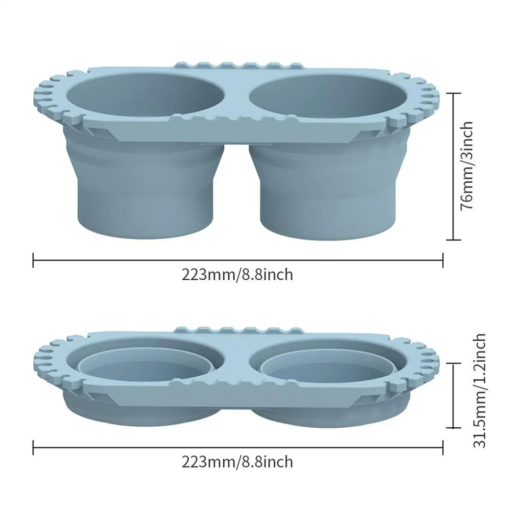 Foldable Silicone Paint Brush Washer Cup & Pen Holder