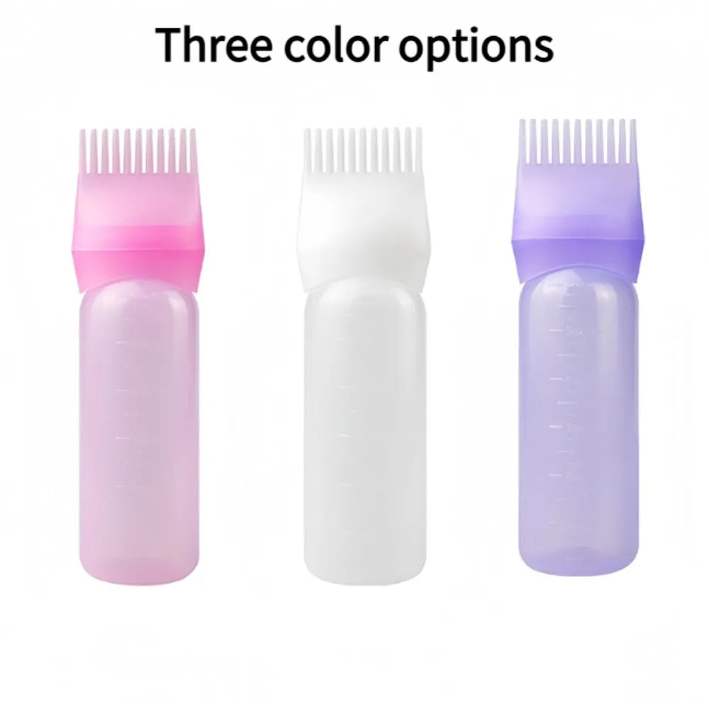 Hair Dye Applicator Bottle with Comb – 120ml Salon Tool
