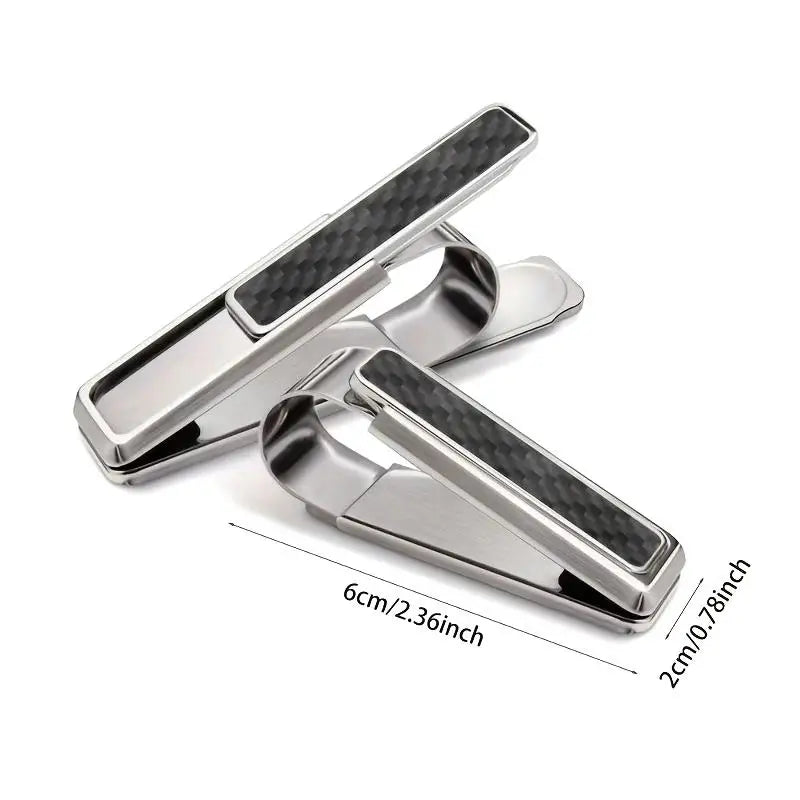 Stainless Steel Slim Money Clip & Card Holder | JETTING Metal Money Clip Nixie