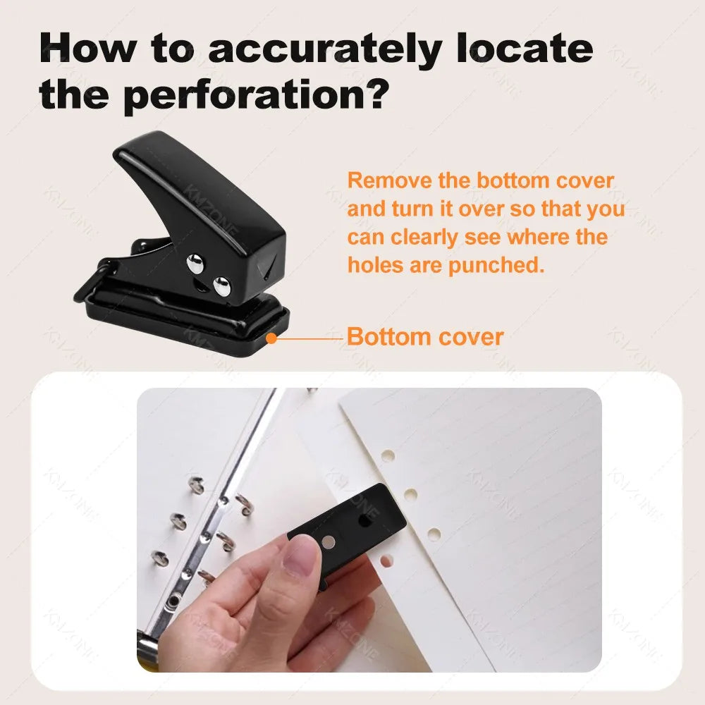 4-in-1 A4 Paper Cutter Set: Trimmer, Hole Puncher & Corner Punch