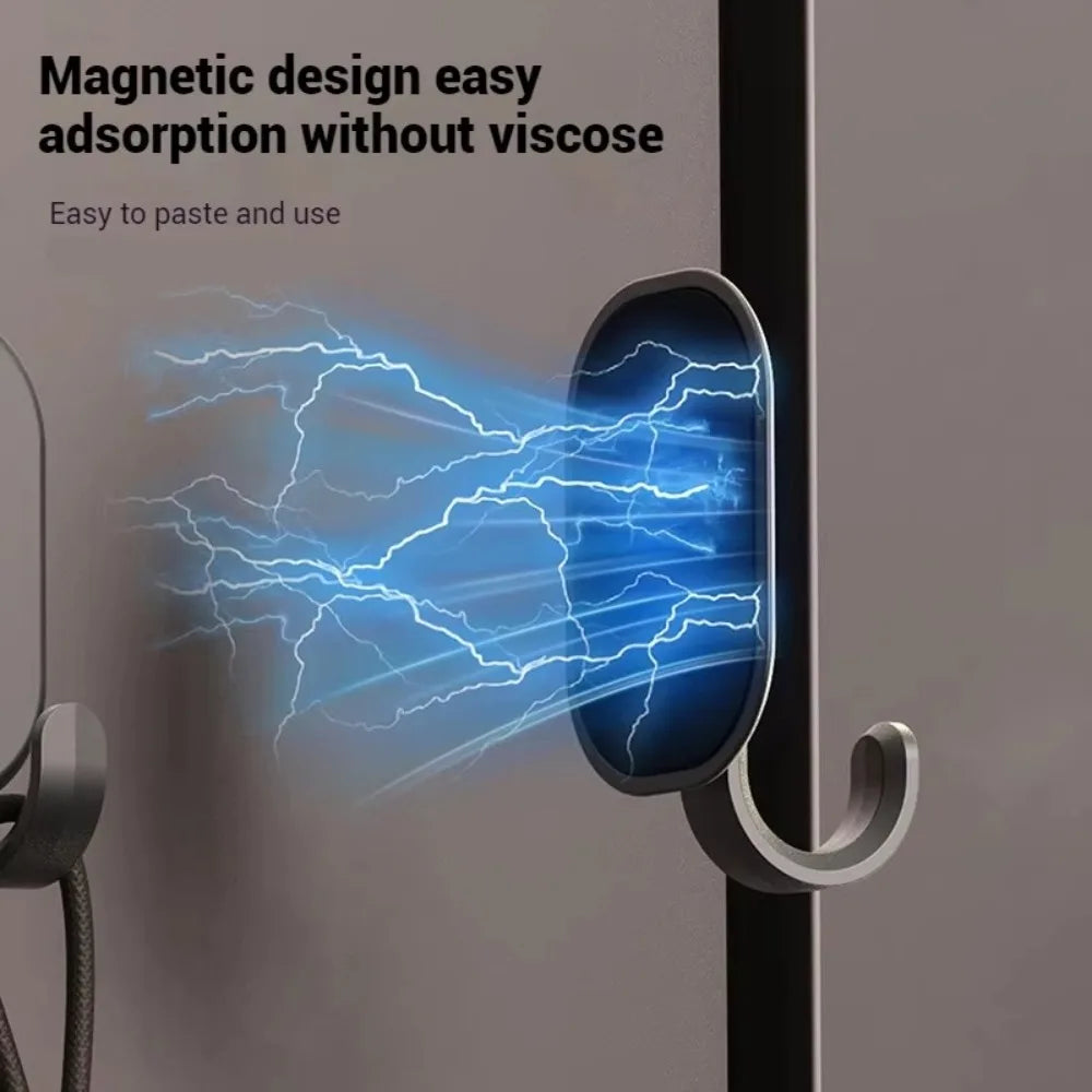 Magnetic Wall Hooks Heavy Duty Key & Towel Hanger 1-4 Pack Magnetic Wall Hooks Nixie